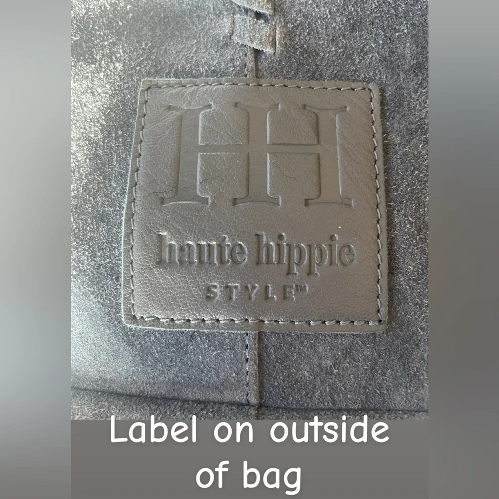 Haute Hippie Blue Suede Purse - Picture 3 of 15
